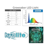 Growsaber Hydroponic Led Lights Grow Light Hydro Plant Growing 20W 6500K 600mm V238-SUPDZ-32685649199184