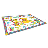 Yookidoo Fiesta Kids Baby Activity Playmat to Bag with Musical Rattle 40167
