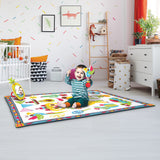 Yookidoo Fiesta Kids Baby Activity Playmat to Bag with Musical Rattle 40167