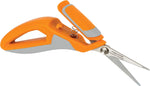 Fiskars Total Control Snips - Precision Garden Cutting Tool for plants and flowers V260-SSFSC