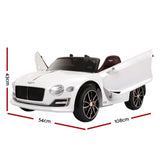 Kids Electric Ride On Car Bentley Licensed EXP12 Toy Cars Remote 12V White RCAR-EXP12-WH