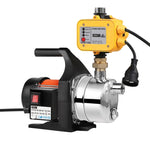 Giantz Garden Water Pump High Pressure 1500W Tank Rain Farm Irrigation House Yellow PUMP-GARDEN-1500-YEL