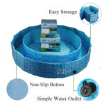 S Dog Swimming Pool - Chill Out Plastic Pet Puppy Bath Splash Fun All For Paws V238-SUPDZ-31701902360656