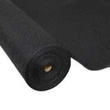 Instahut 90% Shade Cloth 3.66x20m Shadecloth Sail Heavy Duty Black SH-CL-366X200-195-BK