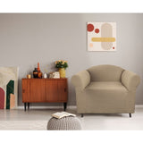 Elan Cambridge Extra-stretch Couch Cover Linen One Seater Linen V442-INT-COUCHC-CAMBRIDGE-LINEN-1S