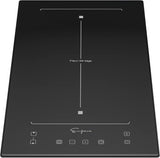 Empava Electric Induction Cooktop Stove Hob with 2 Burners and Sensor Touch in Black Vitro Ceramic V541-EMPV-12EC60AU