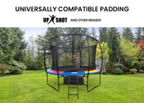 UP-SHOT 16ft Replacement Trampoline Safety Pad Padding Multi-Coloured V219-TRMPADUPSA6MT