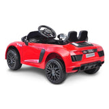 R8 Spyder Audi Licensed Kids Electric Ride On Car Remote Control Red CAR-SPD-RD