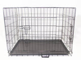 YES4PETS 48' Portable Foldable Dog Cat Rabbit Collapsible Crate Pet Rabbit Cage with Cover V278-CR48-W-COVER-BK