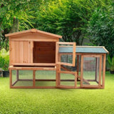 Furtastic Large Wooden Chicken Coop & Rabbit Hutch With Ramp WCC-JOY-005-LHR