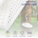 Grandeur Queen Mattress Latex Foam 7 Zone Pocket Spring V184-11376