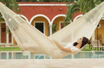 The out and about Mayan Legacy hammock Doble Size in Cream colour V97-4MCREAM