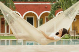 The out and about Mayan Legacy hammock Doble Size in Cream colour V97-4MCREAM