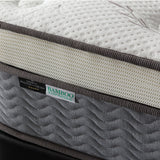 KINGSTON SLUMBER 31cm King Single Mattress Medium Firm Euro Top V219-BEDMTLKSA1KS