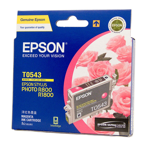 EPSON T0543 Magenta Ink Cartridge V177-D-E543