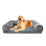 PaWz Pet Bed Sofa Dog Bedding Soft Warm L Grey Large PT1027-L-GY