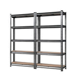 Giantz 2x1.5M Garage Shelving Warehouse Rack Storage Racking Storage Steel WR-E-7X15-CCX2