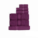 Kingtex 550gsm Cotton 7 Pce Towel Set Shiraz V442-KIT-TOWEL-7PTOWEL-SHIRAZ