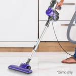 Devanti Handheld Vacuum Cleaner Bagless Corded 450W Purple VAC-CD-AH-PP-AL
