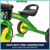 John Deere Green Steel Tricycle Ride On Toy 46790