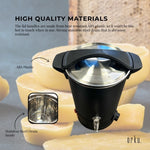 8L Candle Wax Heater Black With Tap - Soy Wax Melter Candle Making Electric V238-SUPDZ-40076893388880