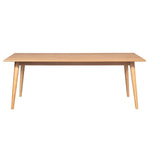 Emilio 180cm Dining Table Scandinavian Style Solid Ash Wood Oak V315-VOD-LIPW-02