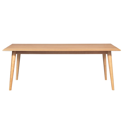 Emilio 210cm Dining Table Scandinavian Style Solid Ash Wood Oak V315-VOD-LIPW-03