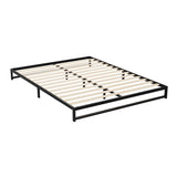 Artiss Bed Frame Queen Size Metal BERU MBED-C-BERU-Q-BK-AB