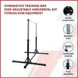 Gymnastics Training Bar Kids Adjustable Horizontal Kip Fitness Gym Equipment V63-826741