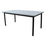 Lara 180cm 6 Seater Outdoor Dining Table Glass Concrete Top V315-VDMO-PORT-07