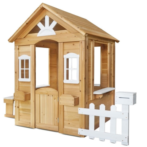 Lifespan Kids Teddy V2 Cubby House Natural V420-LKCH-TEDV2NT