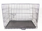 YES4PETS 30' Portable Foldable Dog Cat Rabbit Collapsible Crate Pet Cage with Cover V278-CR30-W-COVER-BK