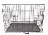 YES4PETS 30' Portable Foldable Dog Cat Rabbit Collapsible Crate Pet Cage with Cover V278-CR30-W-COVER-BK