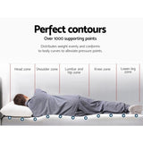 Giselle Bedding Memory Foam Mattress Topper Gel 5cm Queen MATTRESS-TOP-GEL-DYE-5-Q