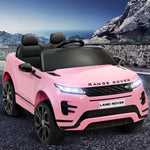 Kids Electric Ride On Car Land Rover Licensed Toy Cars Remote 12V Battery Pink RCAR-EVOQUE-LS-PK