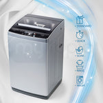 CARSON 9kg Top Load Washing Machine Automatic Laundry Clothes Washer Home Dry Wash, Light Grey V219-HAPWSHCSNAT9G