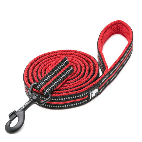 Reflective Pet Leash 2 meters Red L V188-ZAP-TLL2111-RED-L