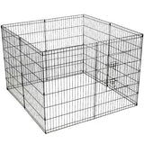 YES4PETS 42' Dog Rabbit Playpen Exercise Puppy Enclosure Fence with cover V278-PL42WCOVER