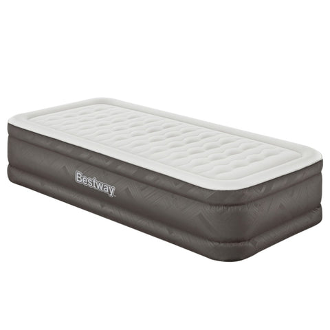 Bestway Air Mattress Single Inflatable Bed 46cm Airbed Grey BW-BED-S-46-69048