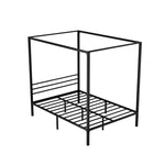 Artiss Bed Frame Double Size Metal Frame POCHY MBED-C-POCHY-D-BK-AB