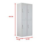 Four-Door Office Gym Shed Storage Locker V63-834571