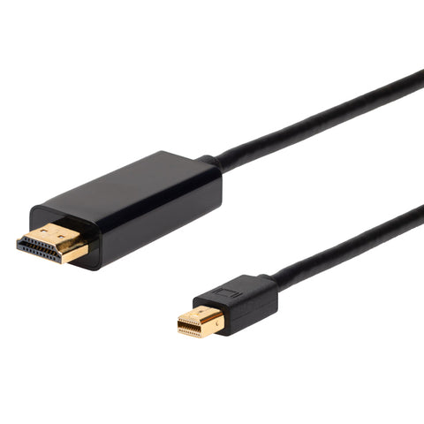 2m Mini DisplayPort Male to HDMI® Male Cable | Supports 4K@60Hz as specified in HDMI 2.0 022.002.0462