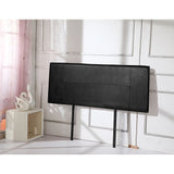 PU Leather Queen Bed Headboard Bedhead - Black V63-768125