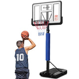 Everfit 3.05M Basketball Hoop Stand System Adjustable Height Portable Pro Blue BAS-HOOP-305-BL