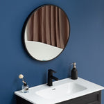 60cm Round Wall Mirror Bathroom Makeup Mirror by Della Francesca V63-831461