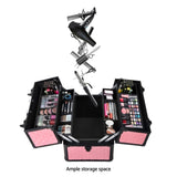 Embellir Portable Cosmetic Beauty Makeup Case - Diamond Pink CASE-MU-HZ7002-DIPI