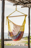 Mayan Legacy Extra Large Outdoor Cotton Mexican Hammock Chair in Confeti Colour V97-HSCHCONFETI