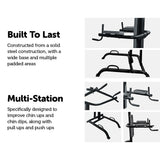 Power Tower Chin Up Dip Pull Push Up Machine V63-782715