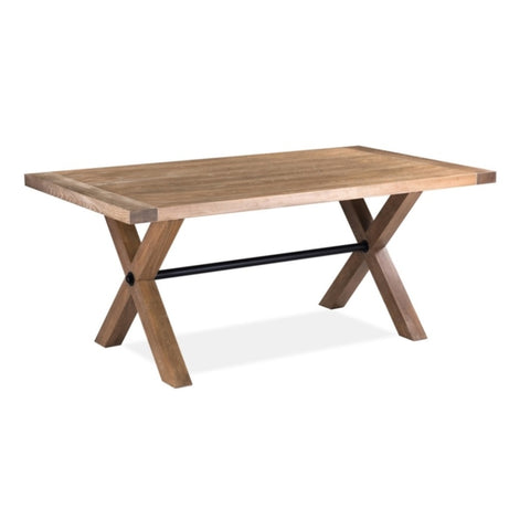 Woodland 190cm Dining Table Timber Wood Natural V315-VHND-MONT-01