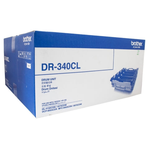 BROTHER DR-340CL Colour Laser set of 4 Drum Unit - HL-4150CDN/4570CDW, DCP-9055CDN, V177-D-BR340